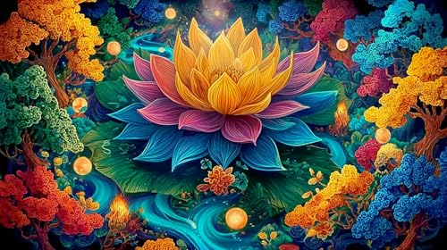 Rompecabezas imposible mandala flor de 1000 piezas el regalo creativo perfecto para adultos