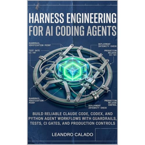 Harness Engineering for AI Coding Agents Audiolibro Por Leandro Calado arte de portada