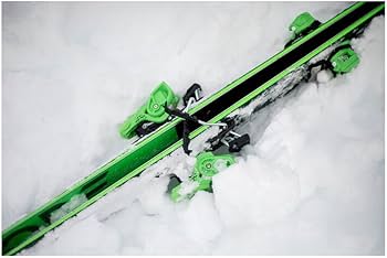 HEAD Kore 105 - Esquíes sin fijaciones, color verde para hombre