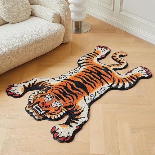 Tibetan Tiger Hand-Tufted Rug