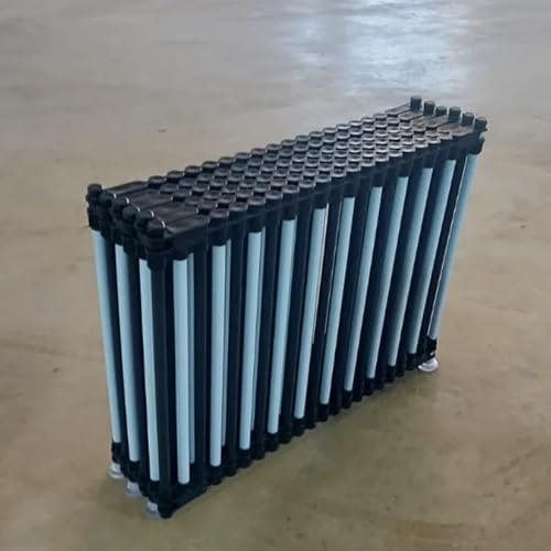 Cercado Multifuncional, pets, bebês e crianças, em PVC, Kit com 6 módulos, 80 cm de altura