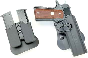 プラスチックモデルガン 1911モデル ブラック ホルスター付き