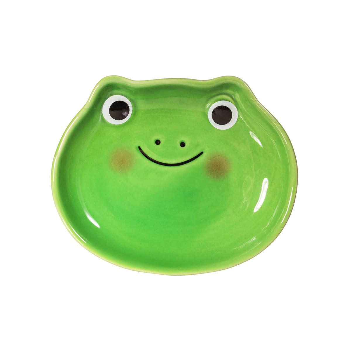 Sass & Belle Green Frog Trinket Dish - Decorative Ceramic Jewellery Tray, Trinket Tray Or Jewellery Stand For Small Accessories, Unique Design From Sass And Belle