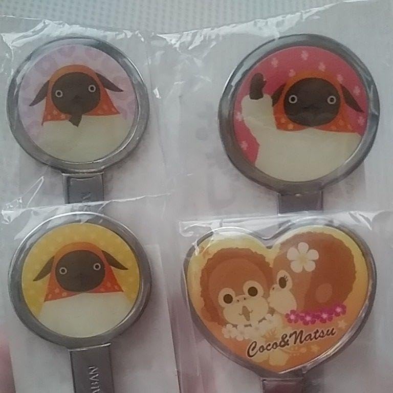 フォーク５本 &amp; スプーン１本セット やんやんマチコ ベビーココ&amp;ナツ