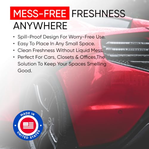 Image of ABRO Car Air Fresheners: Canned, Spill Proof Airfreshener for Home, Office, or Car Accessories Interior, Lasts Up to 60 Days - 3Pack Mocha Latte Scent