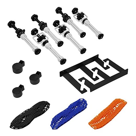 Fotodiox Triple-Roller Roll Paper Drive Set with Wall Mount Support for Mounting 3X Paper Background Roll