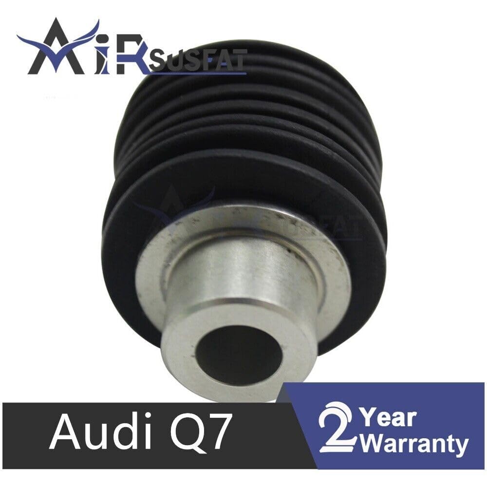 Paire de kits de montage en caoutchouc pour compresseur de suspension d'air pour Audi Q7 4L/1,8 kg 2006-2015