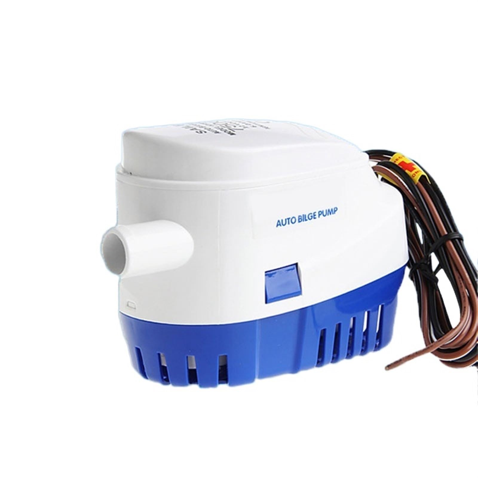 Cczrd 24V-1100Gph 12V 24V 600Gph 750Gph 1100Gph Automatic Boat Bilge Pump Auto Float Switch Dc Submersible Electric Water Motor Yacht Smooth Operation Flow Steady Reliable(24V-1100Gph)