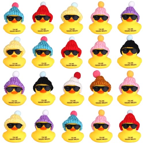 20 Sets Thank You Gift Inspirational Employee Appreciation Gifts Mini Ducks