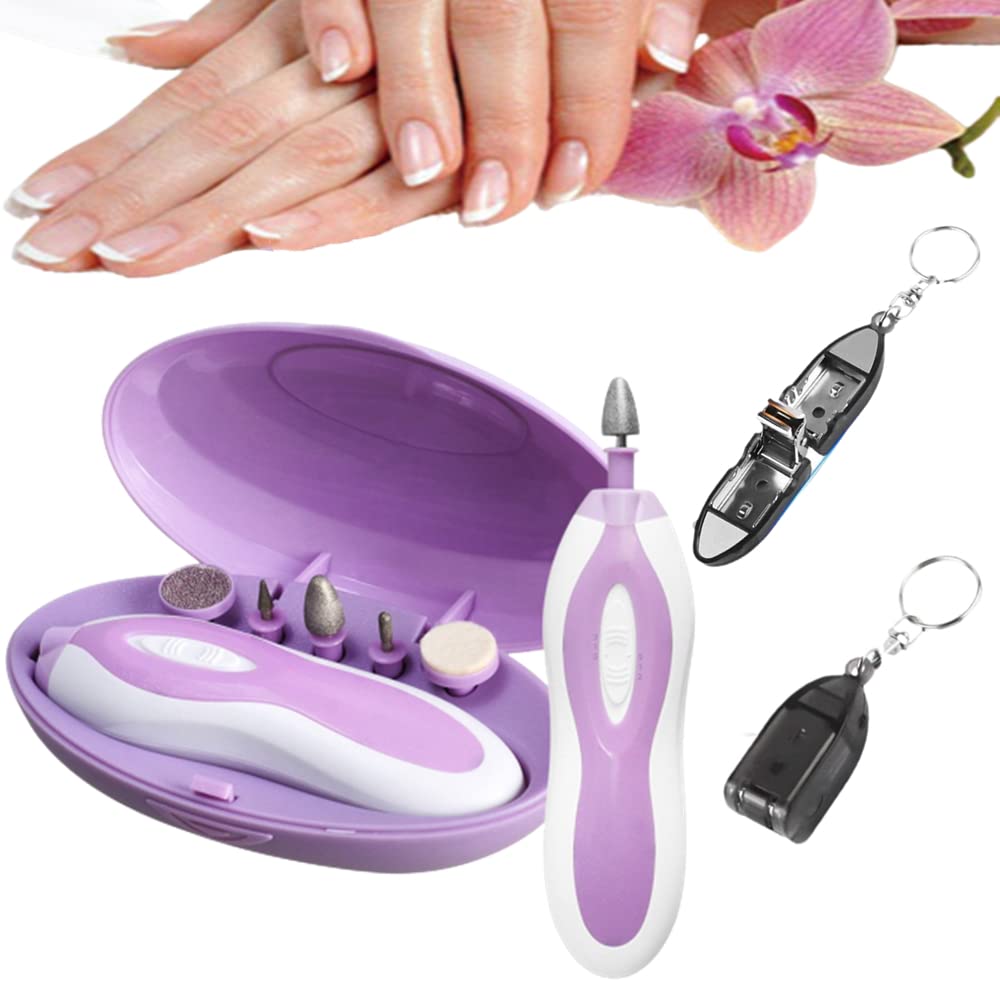 8 Piece Set Toe Nail Grinder kit for Thick Nails Electric
