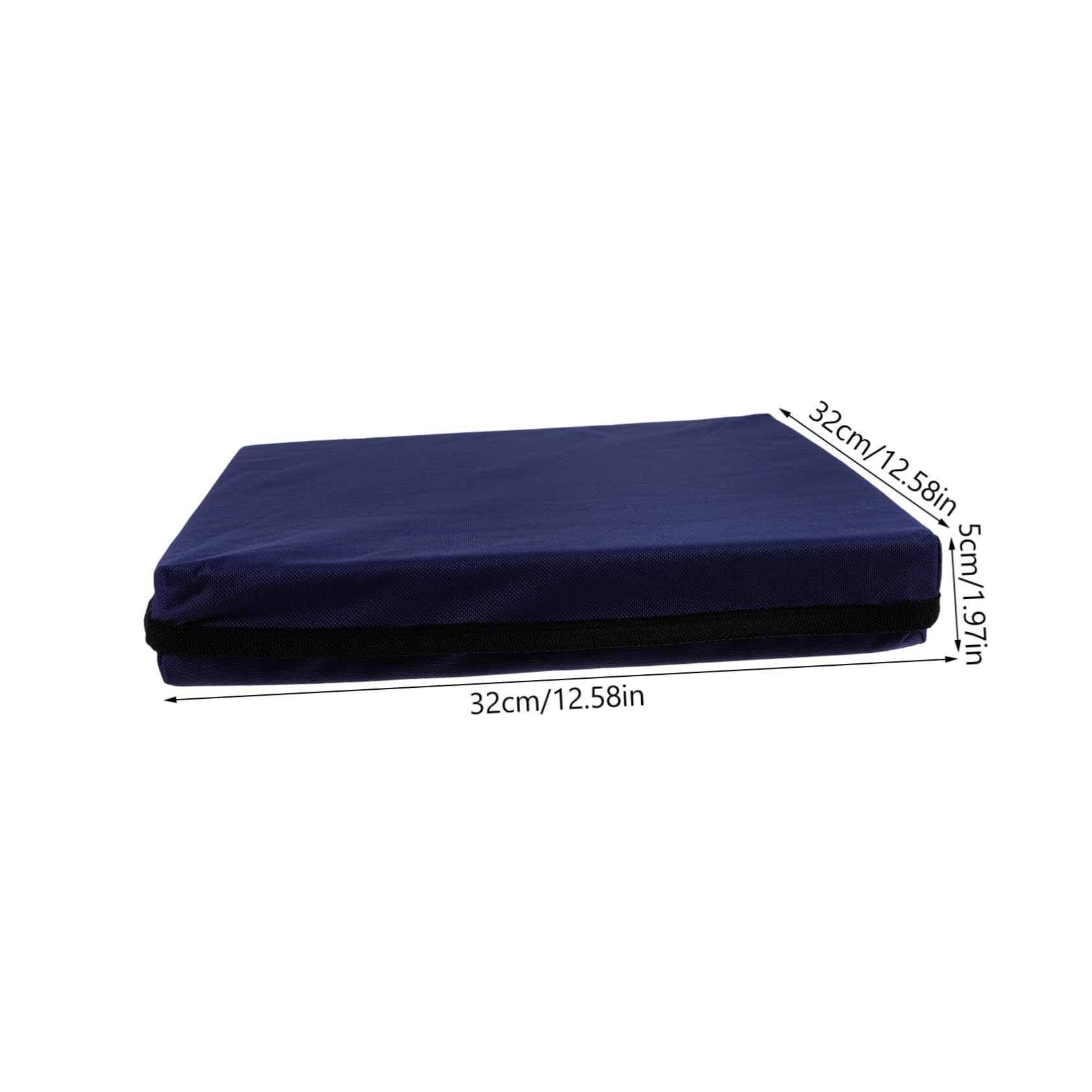 GALPADA Stadium Seat Pad Black Bleacher Cushion Multipurpose Outdoor Seat Water-Resistant