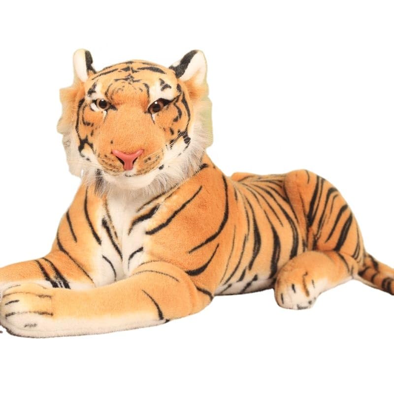 WSA RETAIL;CHOOSE.PAY.DELIVERED Plush Toy Cartoon Games Character Soft Toys Cute Pet Wild Animals (55cm, Tiger)