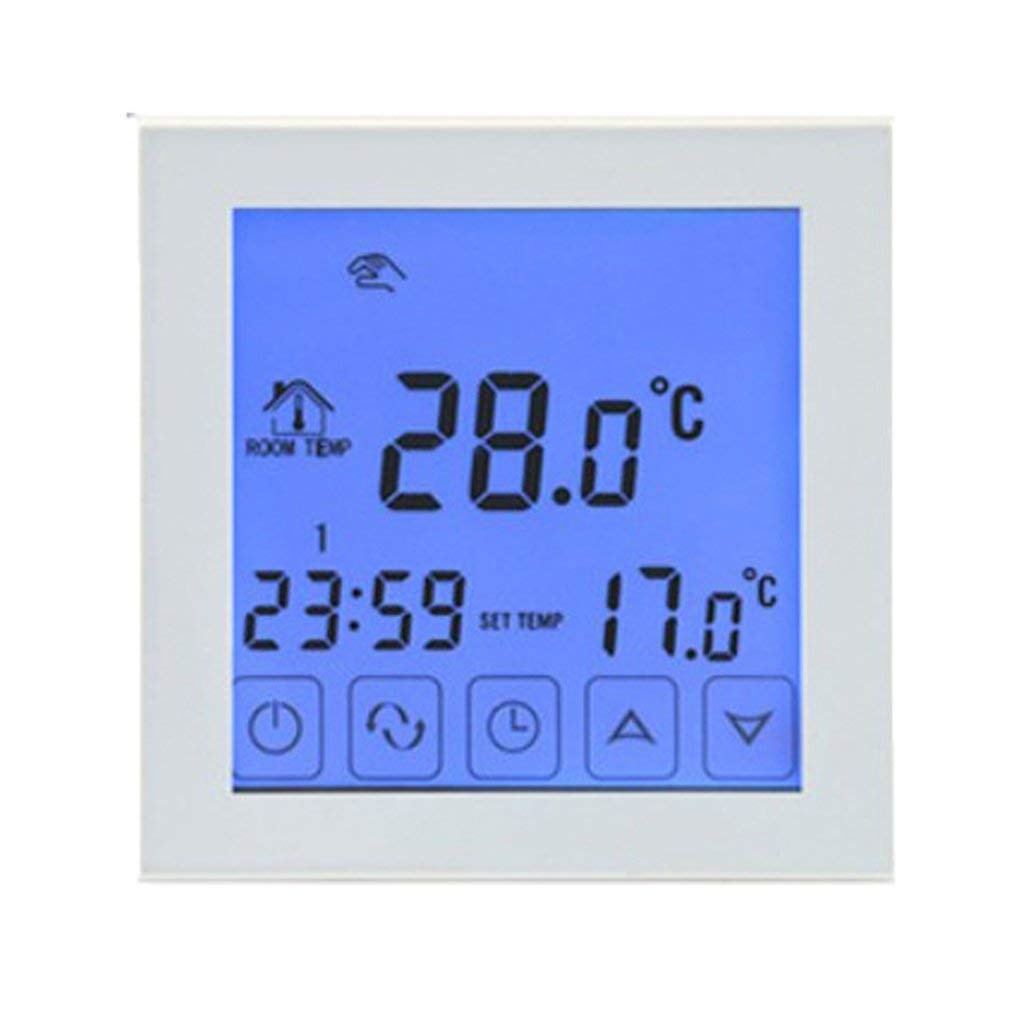 Termostato programable con wifi para calefacción por suelo radiante.