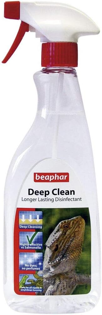 Beaphar Deep Clean Disinfectant For Reptiles 500Ml by Beaphar