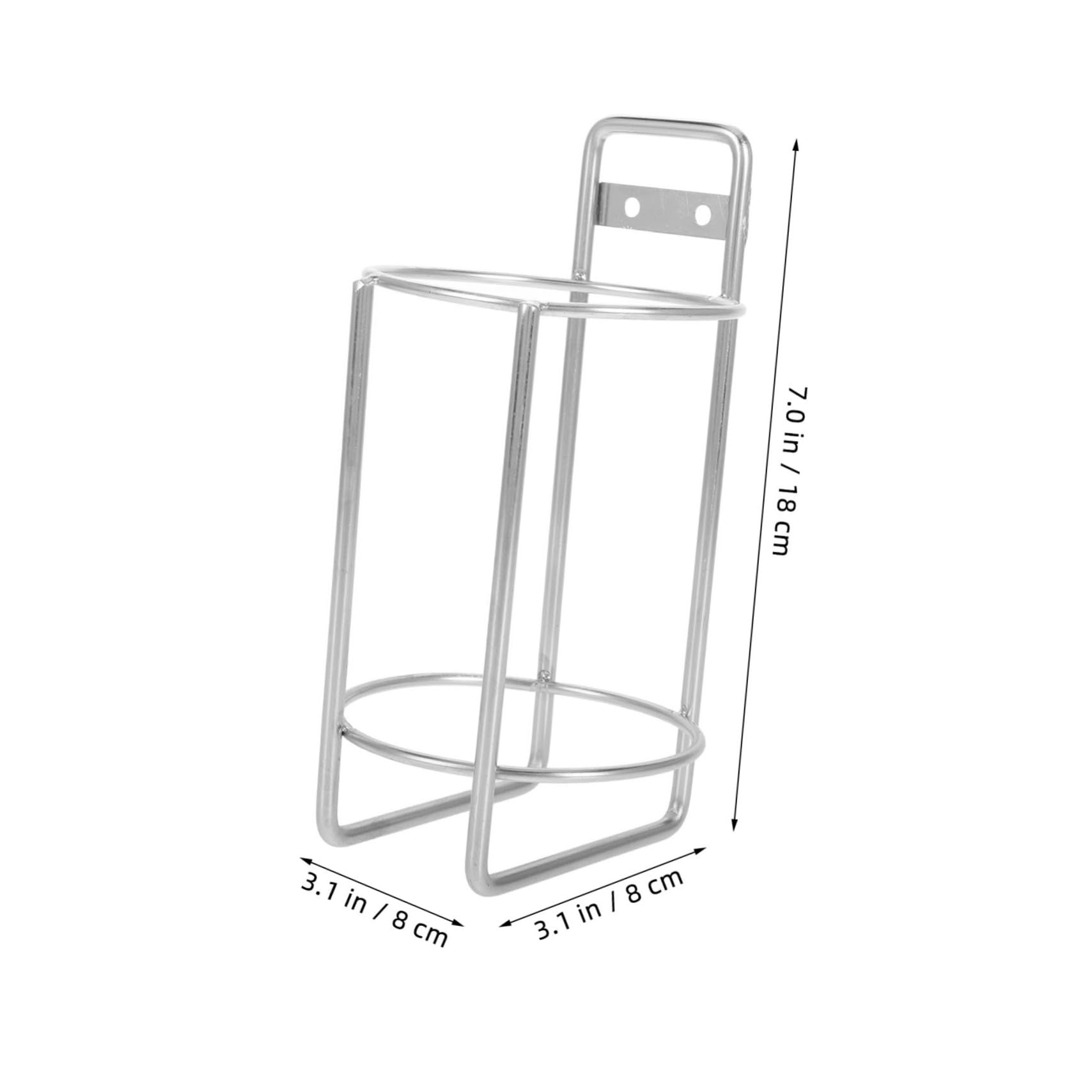 Beatifufu Water Bottle Storage Mount Clamp Cup Holder Universal Stainless Steel Office Marine