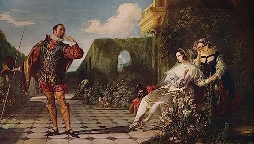 Affiche d'art Malvolio et la comtesse Maclise 60x90cm pour sublimer le salon