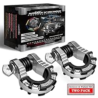 Amazon.co.jp: AUTMATCH Dリング シャックル 3/4