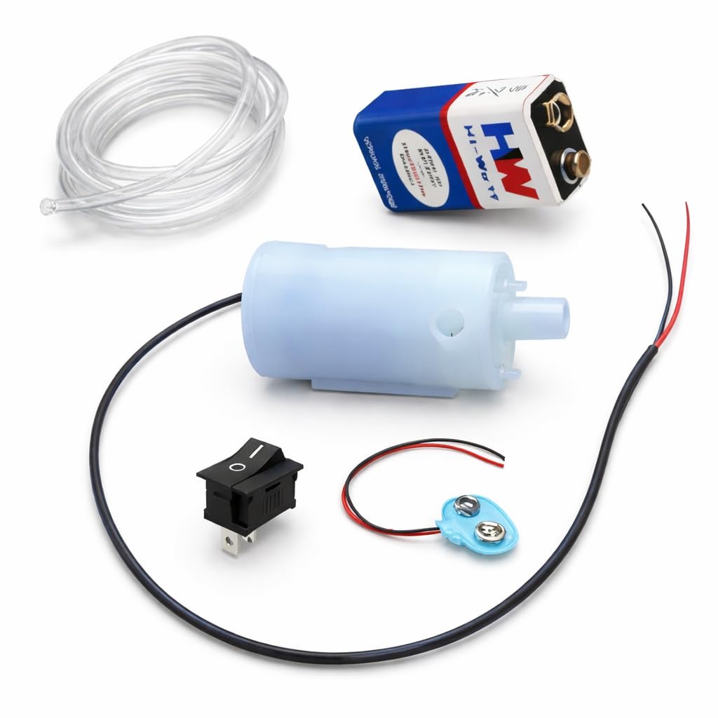 SP Electron Micro Dual Nozzle DC 3-6V Micro Submersible Mini Water Pump Set for DIY Project kit-image-9
