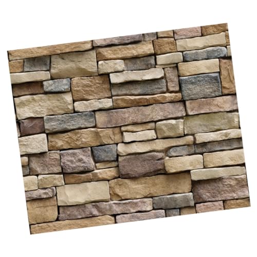 jojofuny Calcomanías De Pared De Piedra Apliques Ladrillos 3d