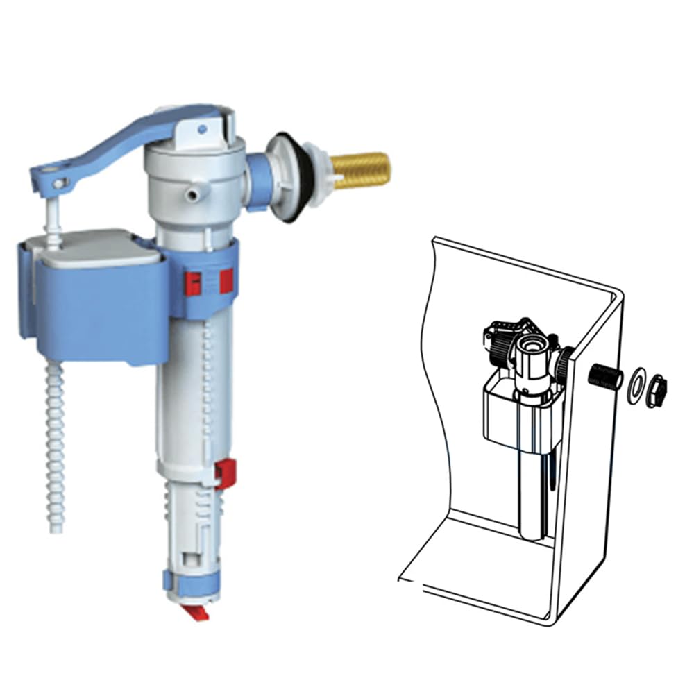4 Stück Spülkasten Dichtungen Set - Ersatzteile Für Toilettenspülkasten, Füllventil Reparatur