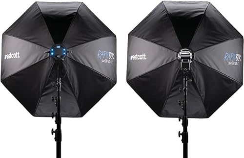 Westcott Rapid Box Switch 48" Octa-L Portable Photography Studio And On Location Octabox Softbox Kit - Compatible With Multiple Photography Lighting Brands #TOP7