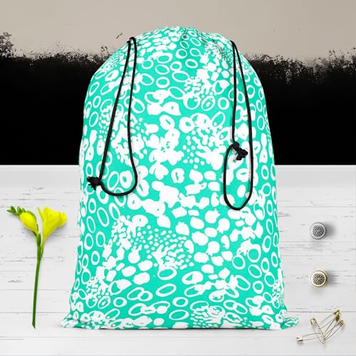 Image of ArtzFolio Splatters | Reusable Sack Bag | Bag for Gym, Storage, Vegetable & Travel