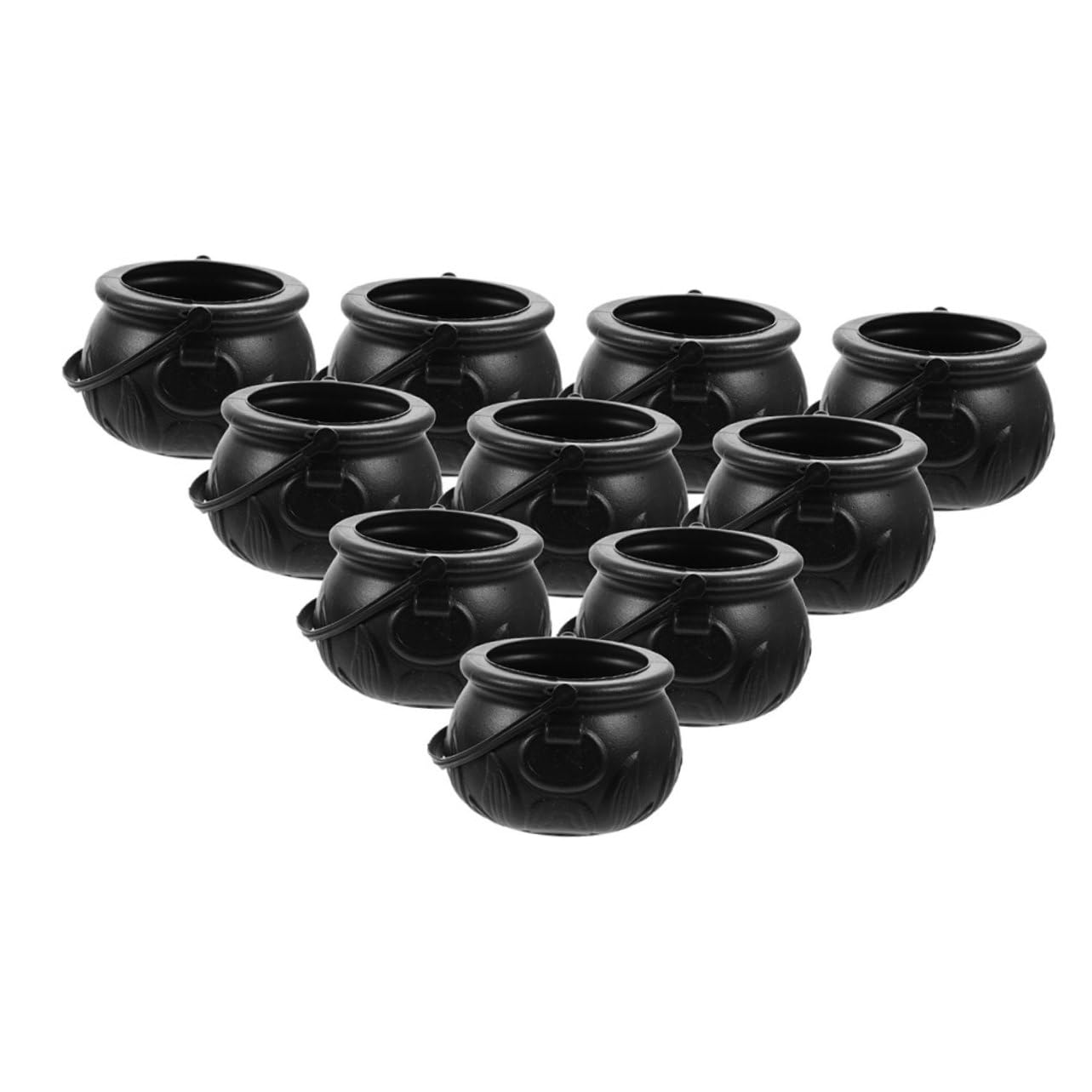 OFFSCH 24pcs basket candy stand neck pumpkin bucket decorate Halloween Favors Basket halloween lantern mini cauldron kettles cauldron Guitar witch cauldron pot the witch