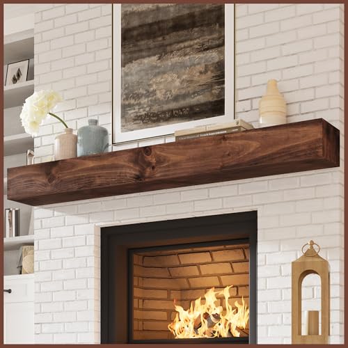 Fireplace Mantel - Handcrafted Wood Mantles for Over Fireplace - ...