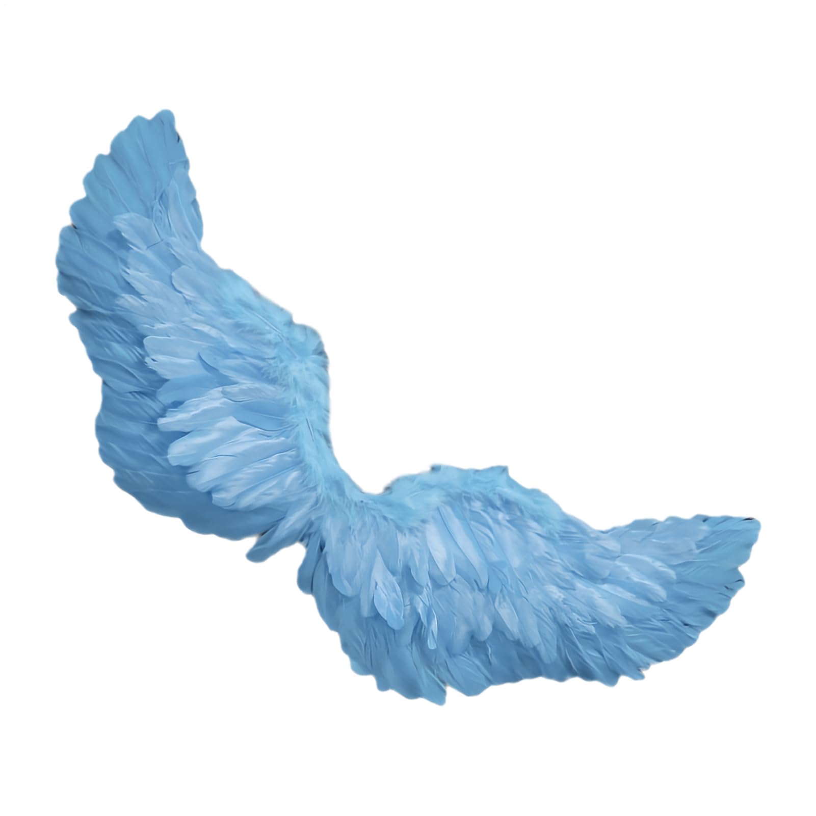 Dayysiuy Angel Wings - Stage Dress Up Props,Angel Butterfly Wings Props,for Themed Events Collectors Comic Conventions Costume Parties Photoshoots Film Making Masquerade School Plays Light Blue