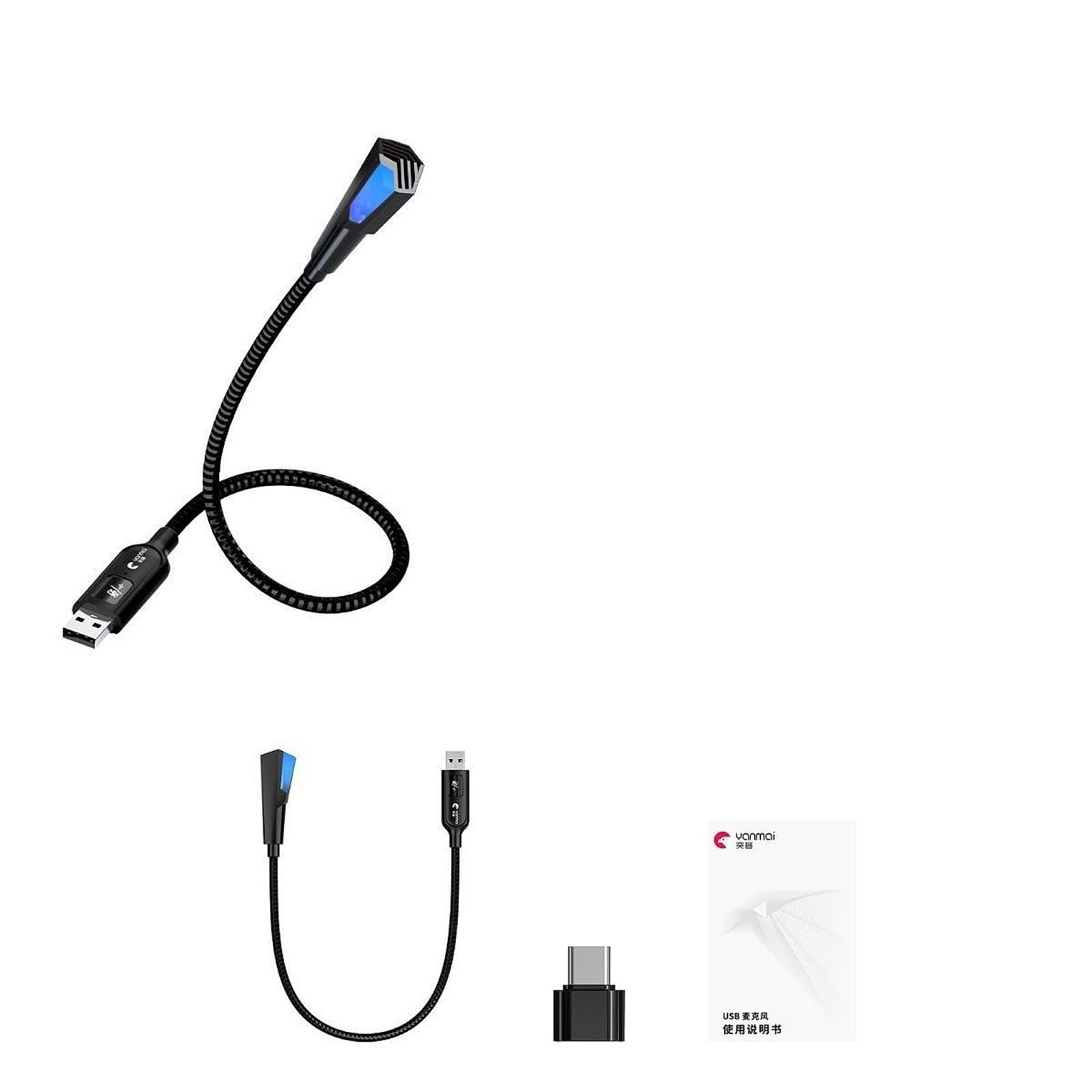 USB Microphone, Computer Microphone for Mobile Phone Streaming Gaming-image-10