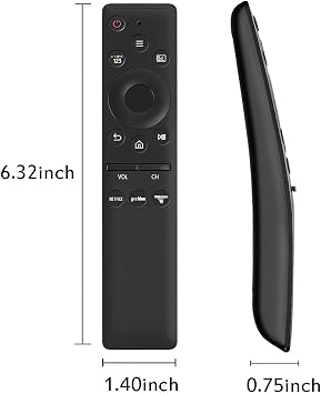Replacement Remote Compatible for All Samsung Smart TVs, Universal Remote Control for Samsung All LCD LED QLED HDTV 3D 4K 8K Crystal Curved Frame UHD Smart TVs