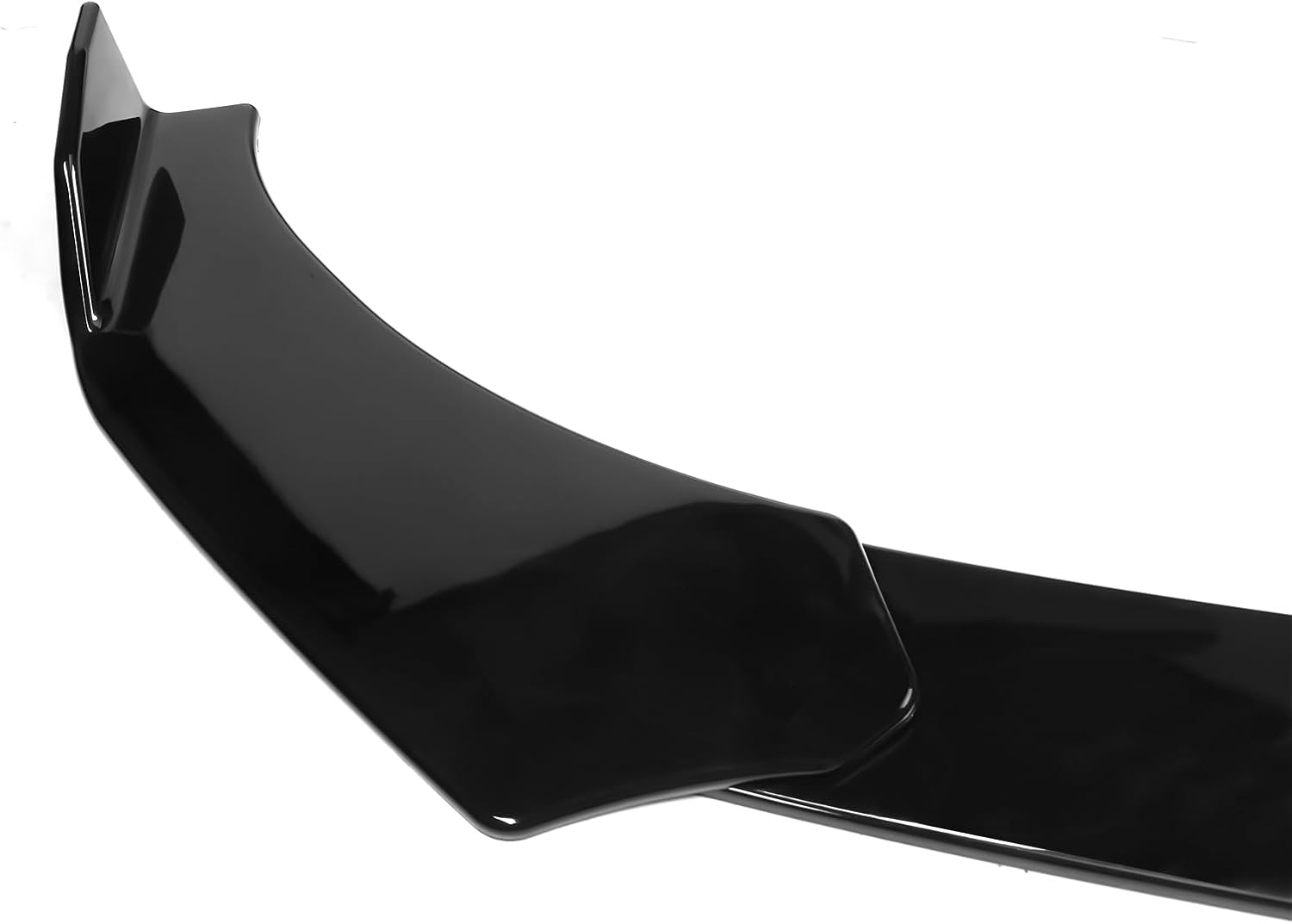 FREEMOTOR802 Adjustable Front Bumper Lip Splitter Universal Fit Most 62"-66" Width Car | A Style Black PP Air Dam Chin Spoiler Lower Guard Valance Chin Protector