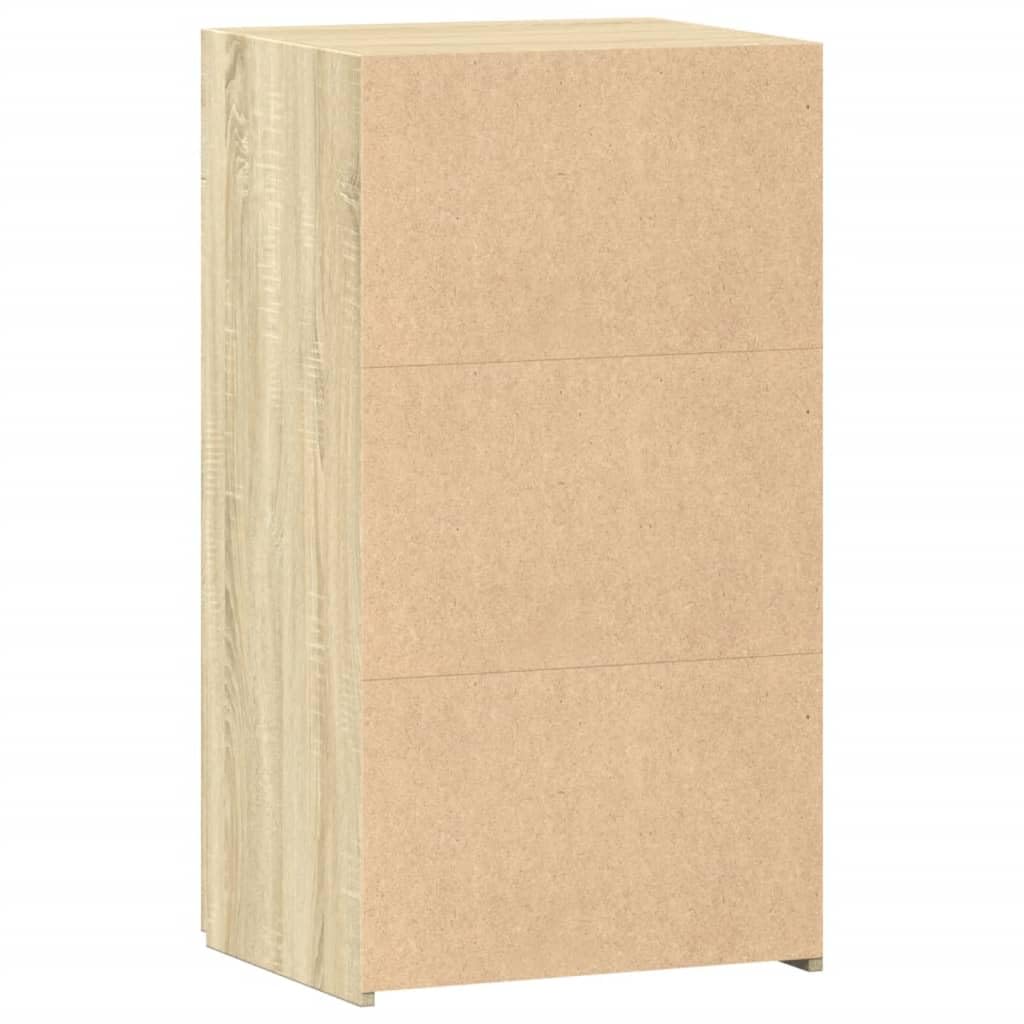 vidaXL Aparador de Madera de ingeniería Roble Sonoma 50x42,5x93 cm