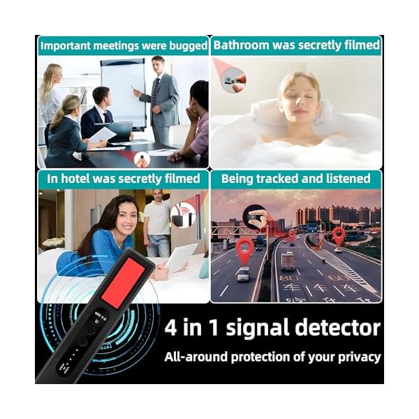 Privacy protection signal detector device advertisement.