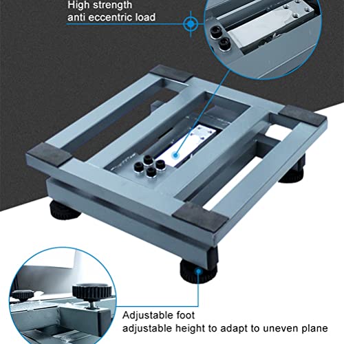 Báscula digital plegable pesada 660lbs con pantalla LED miniatura 5