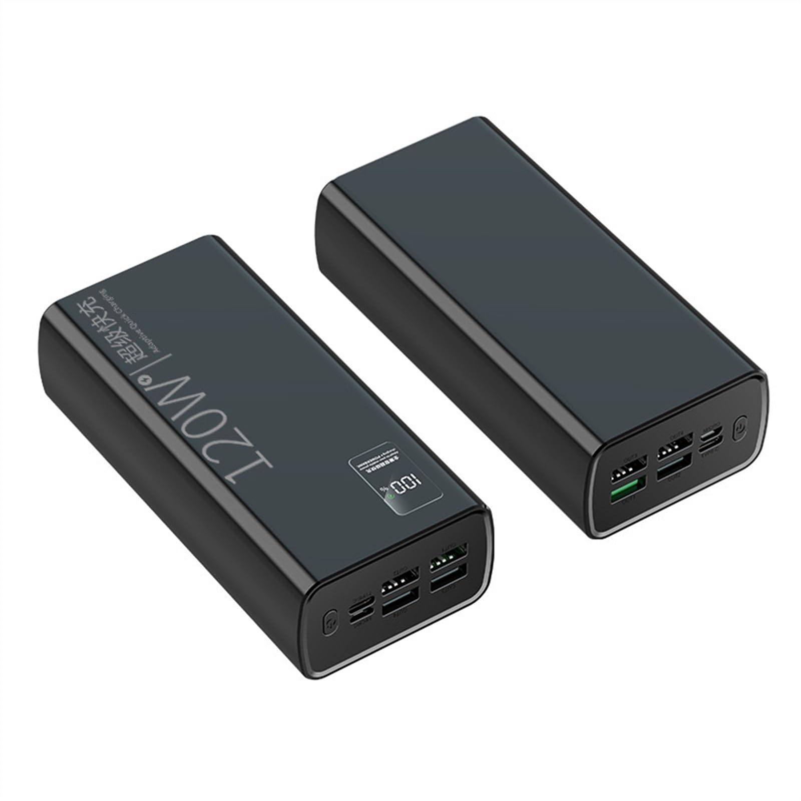carica portable charger black 50000 mah 358000mah
