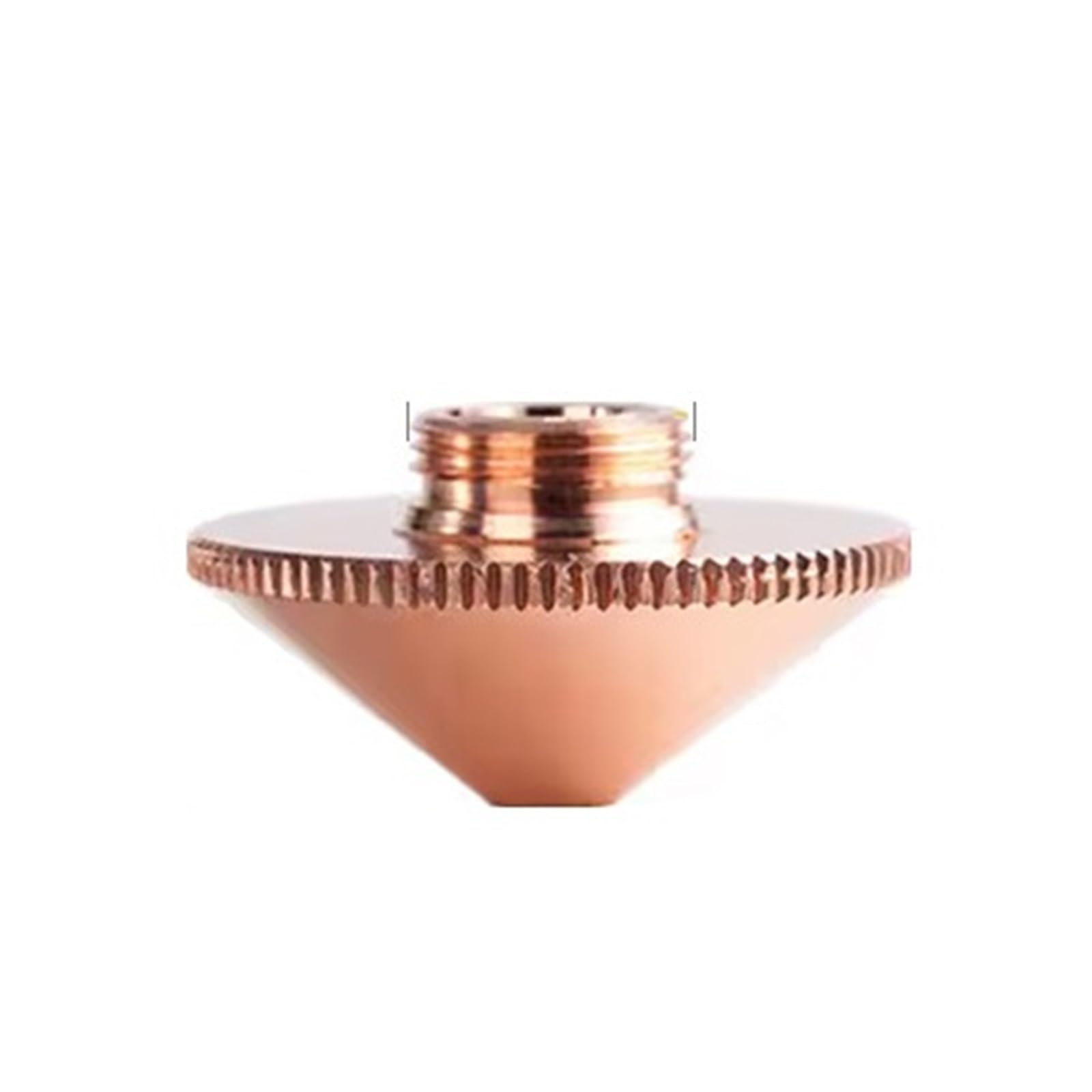 OJHFJMGH Laser Nozzles ， Laser Cutting Nozzle Single Double Layer Caliber 1.2 .4 .5 .8 Machine(D28 M11 H15 Single,0.8mm)