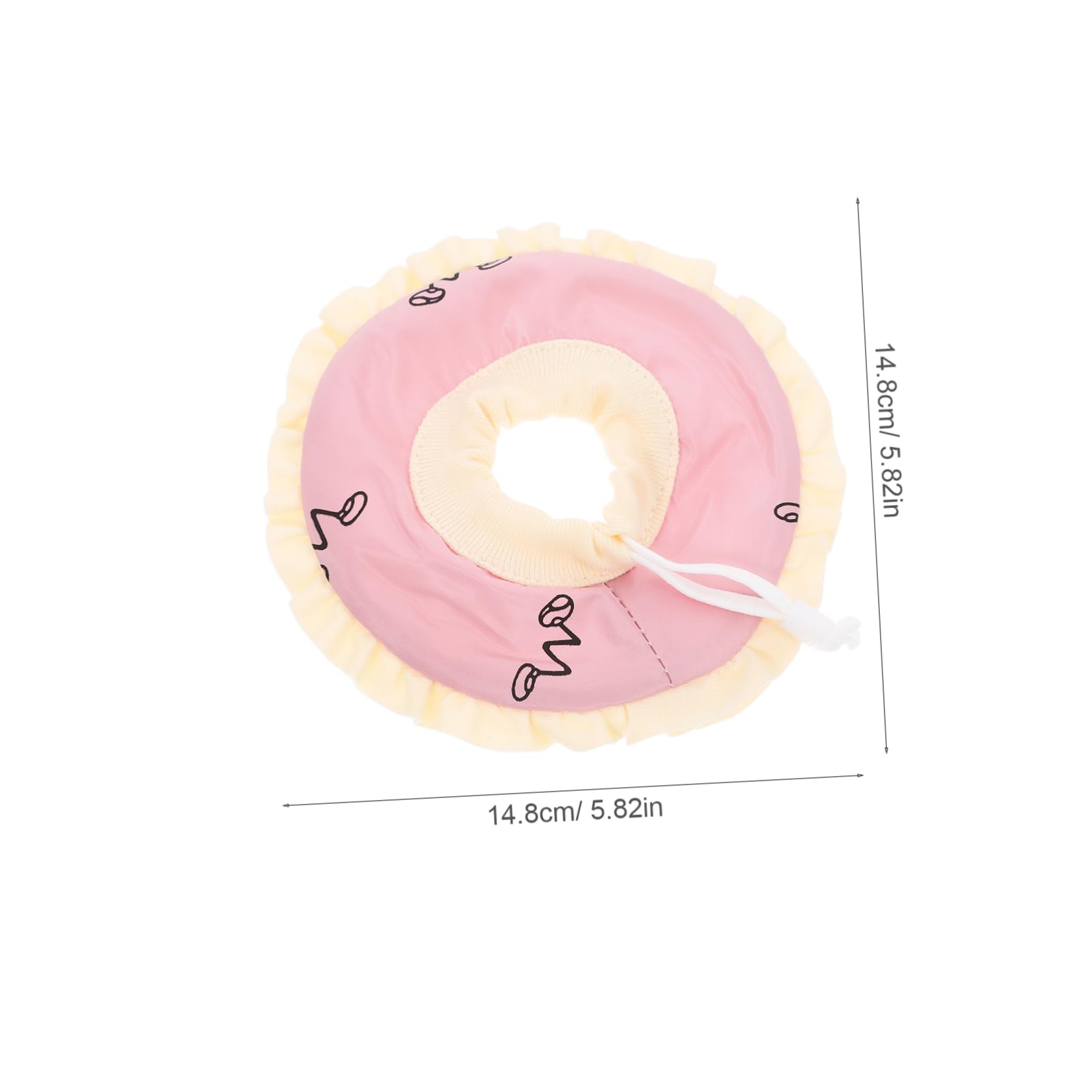 balacoo Soft Guinea Pig Protective Ring Small Animal Recovery Cone Scratch Elizabethan Collar s Breathable Material