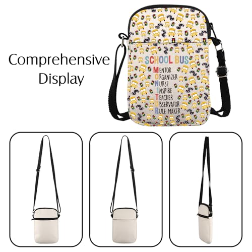 Student Delivery Specialist Gift Bus Monitor Crossbody Bag Bus Aid Attendant Gift2