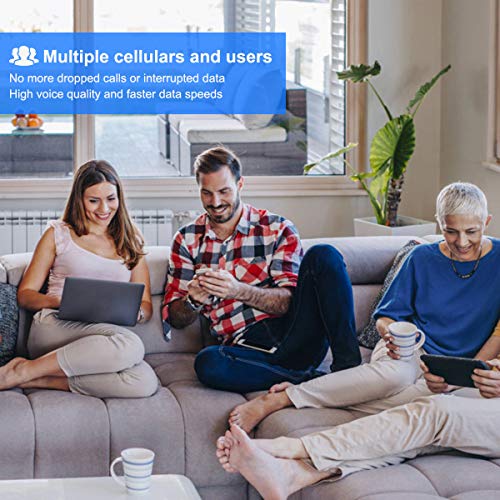 Verizon Cell Phone Signal Booster 4G LTE Verizon Cell Phone Booster Repeater 700MHz Band 13 Mobile Signal Booster Amplifier for Home Use - Improve 4G LTE Signal for Rural Area