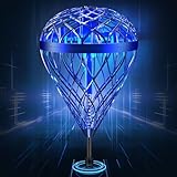LEMATRIX 2025 Flying Bouncing Ball Toy - Interactive Outdoor Hand-Controlled Bounce Toy with 3D Flip, Outside Toys for Kids Ages 6-12+, Birthday Gifts for Teens Boys Girls(Blue)