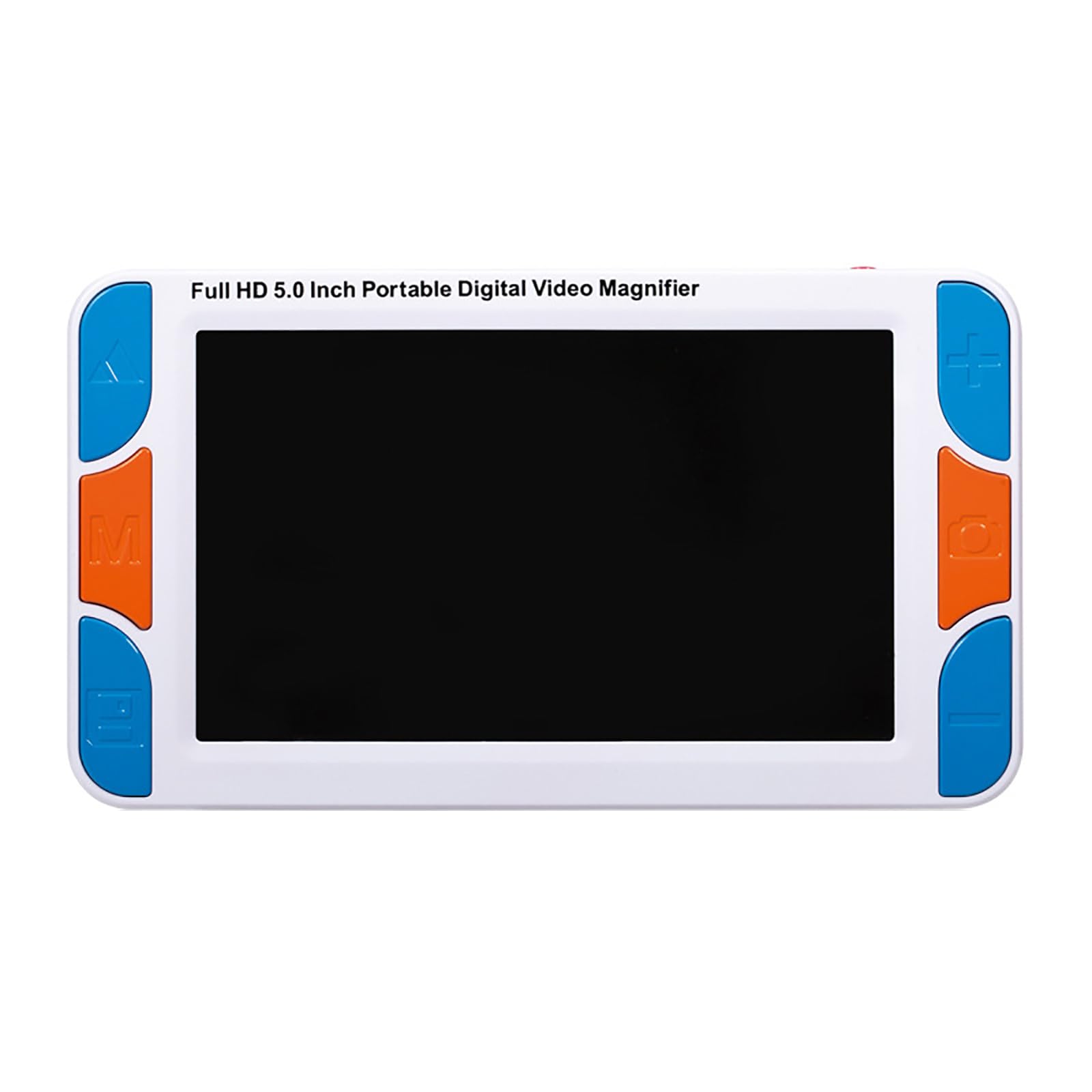 Loupe vidéo électronique portable avec écran LCD de 5 pouces, grossissement réglable 3-48x, sortie HDMI/AV pour personnes âgées et malvoyantes