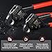 iCrimp Angle Head F1807 PEX Pipe Crimping Tool for Copper Rings - 1/2&3/4-inch Two Crimper Set with 9.5