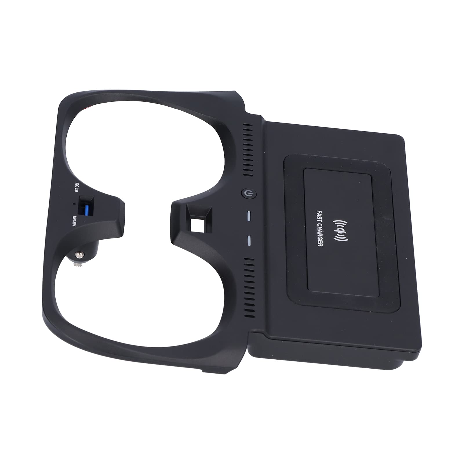 Cargador Inalámbrico, Soporte para Teléfono de Carga Rápida Qi de 15W con Puerto USB QC3.0 Compatible con Serie 3 G20 G28 2019-2020