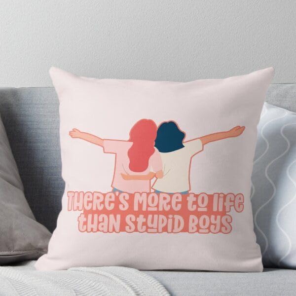 CRAFT MANIACS Strange Thing More to Life Than Stupid Boys 16 * 16 Pillow with Cover | UBER Cool Merch for Lovers of Hawkins Town-image-21