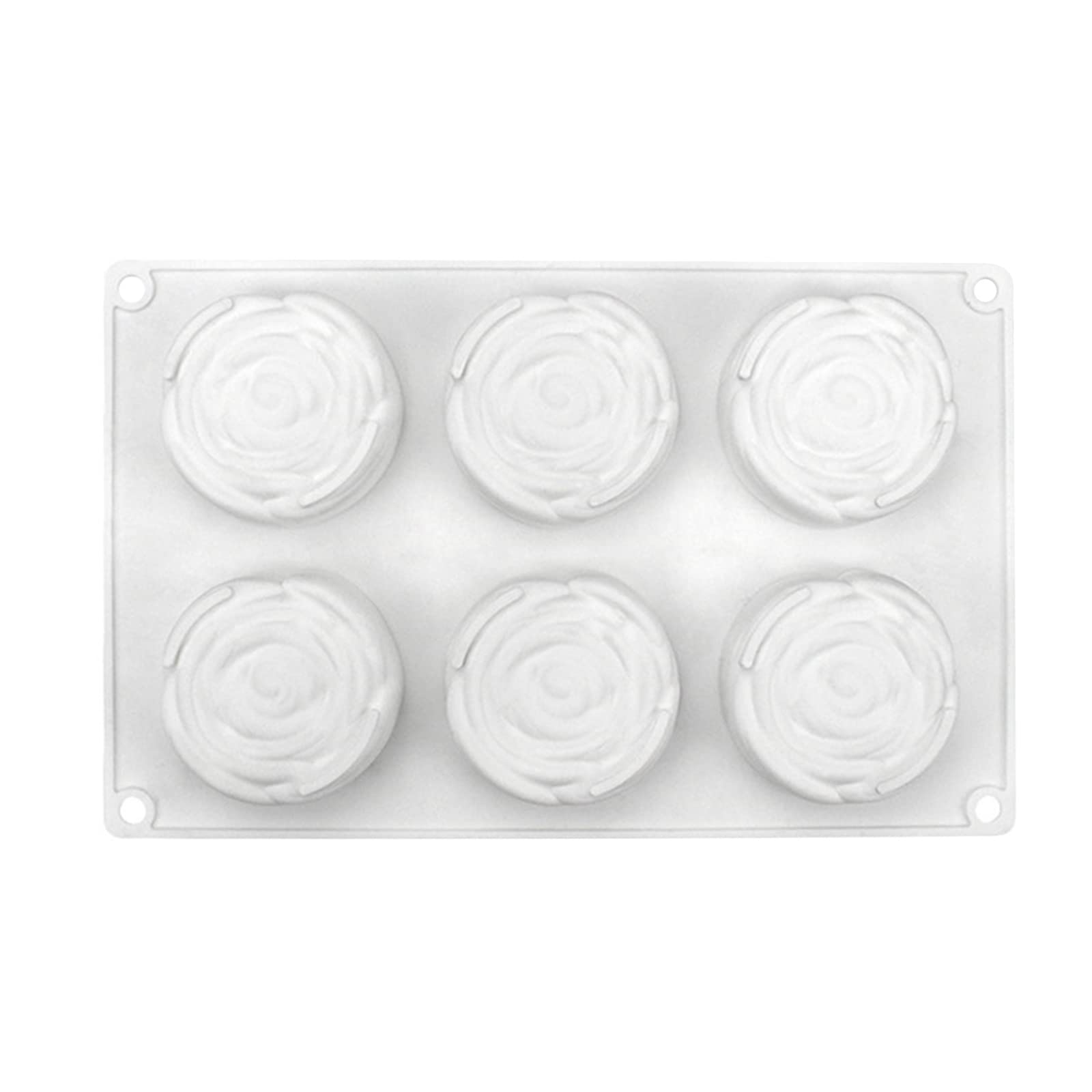 Tsophreniq Silicone Mold for Cake Pastry Baking Rose Jelly Soap Ice Decoration Tool Chocolate Bread Biscuit Molds for Decorating Baking Silicone Shapes