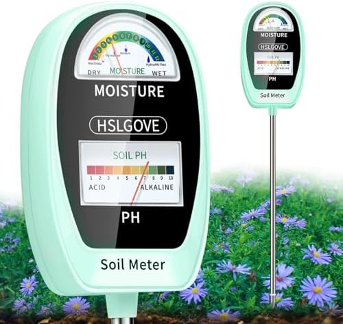 Sonkir Soil PH Eter, S02 3-in-1 Soil Oisture/Light/pH Tester Gardening Tool Kits For Plant