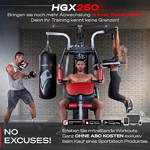 Sportstech Premium 50in1 Kraftstation für Zuhause | Multi-Gym Fitnessgerät mit Butterfly Maschine, Latzug Station… – Bild 3