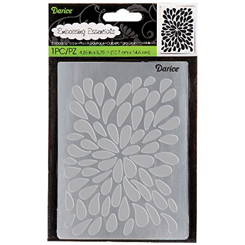 DARICE Burst Background Embossing Folders, Multicolor