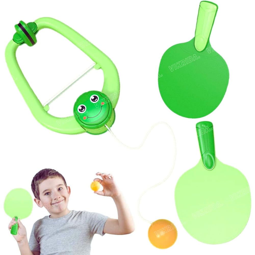 See full amazon price history chart for VikriDA Hanging Table Tennis Self Training Indoor Gaming 2 Racket & 3 Practice Ball Portable - Double Sparring Hanging Toys Parent Child Interaction Indoor Toys - Frog Hanging Table Tennis VikriDA Hanging Table Tennis Self Training Indoor Gaming 2 Racket & 3 Practice Ball Portable - Double Sparring Hanging Toys Parent Child Interaction Indoor Toys - Frog Hanging Table Tennis (B0D1C2FHX6) Amazon Price History, Amazon Price Tracker